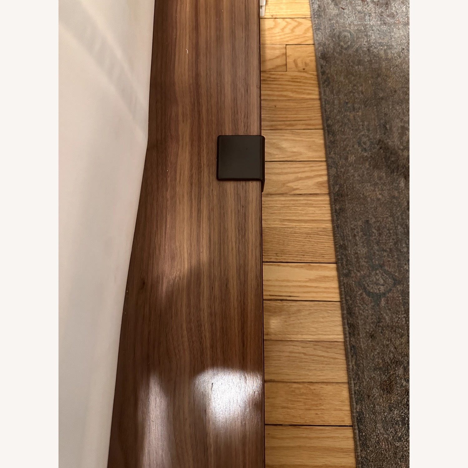 Floyd Queen Size Platform Bed Wlanut Frame - image-4