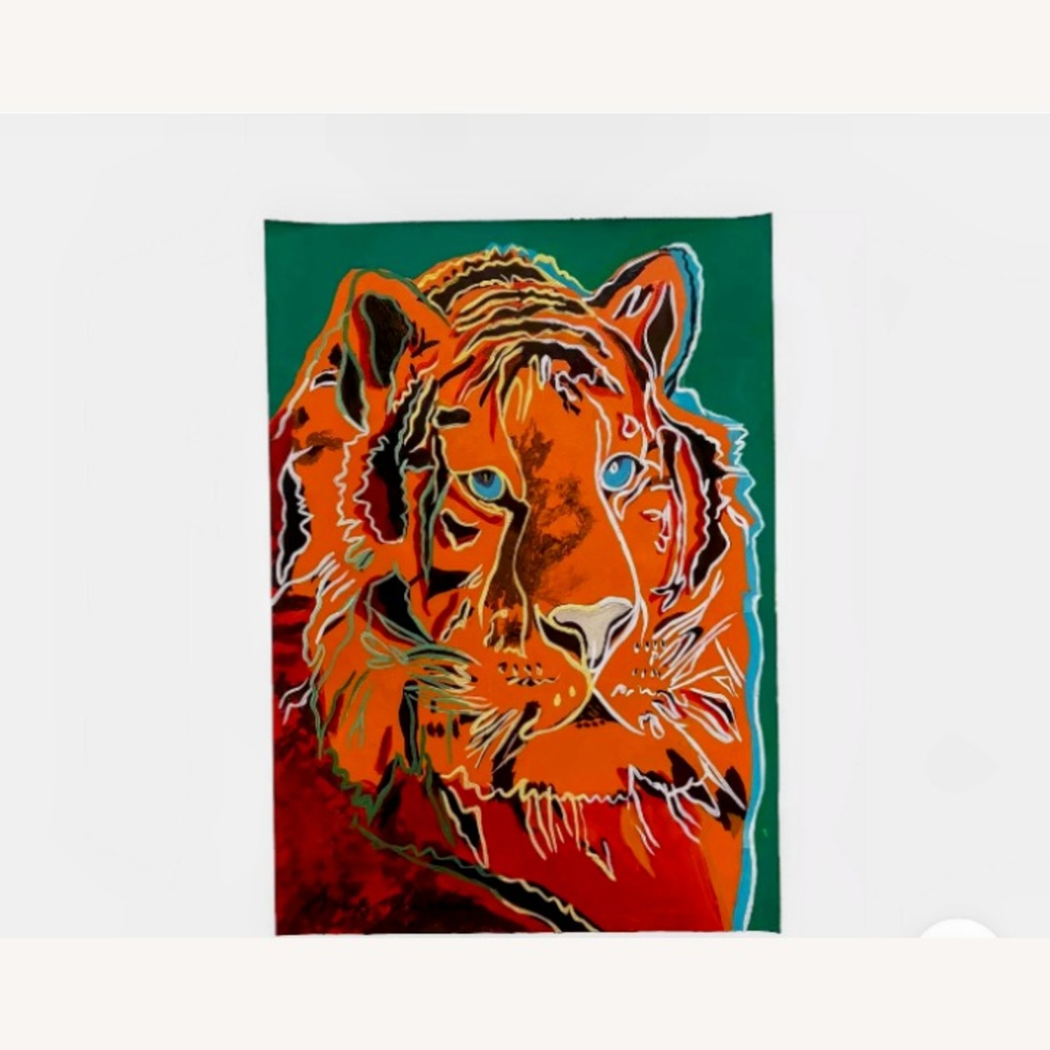 Andy Warhol Lion Oil Painting  - image-4