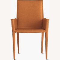 Design Within Reach Bottega Leather Dining Armchair