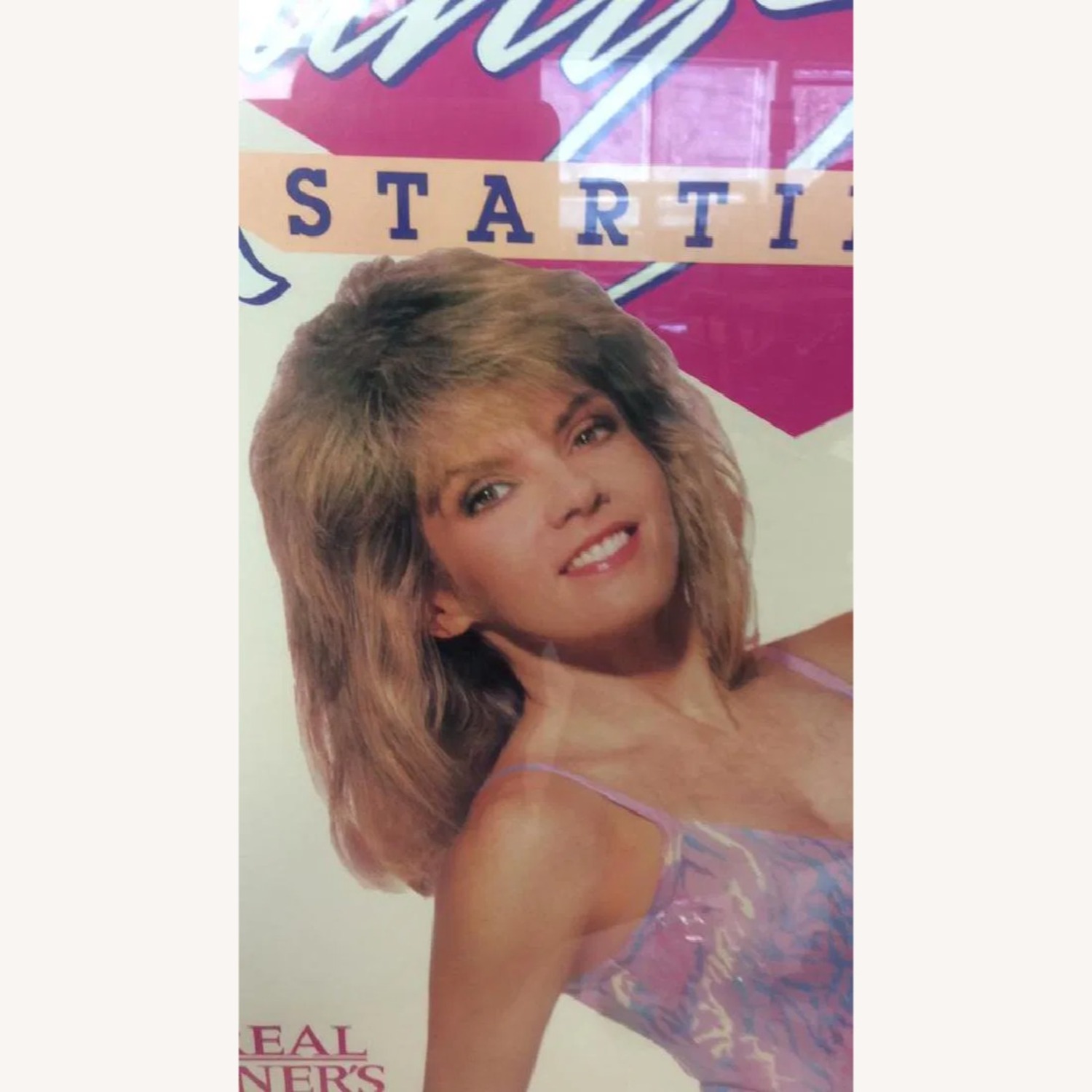 1980s Vintage Kathy Smith Promotional Poster Rare - image-4