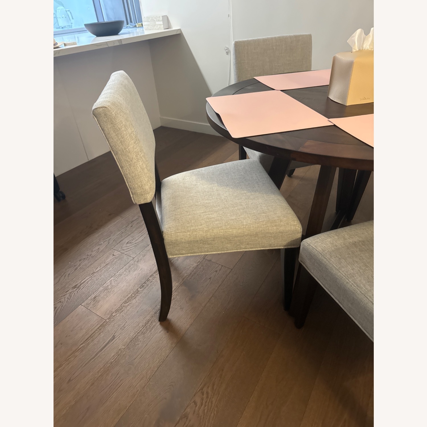 Living Spaces Table and 4 Chairs Set - image-3