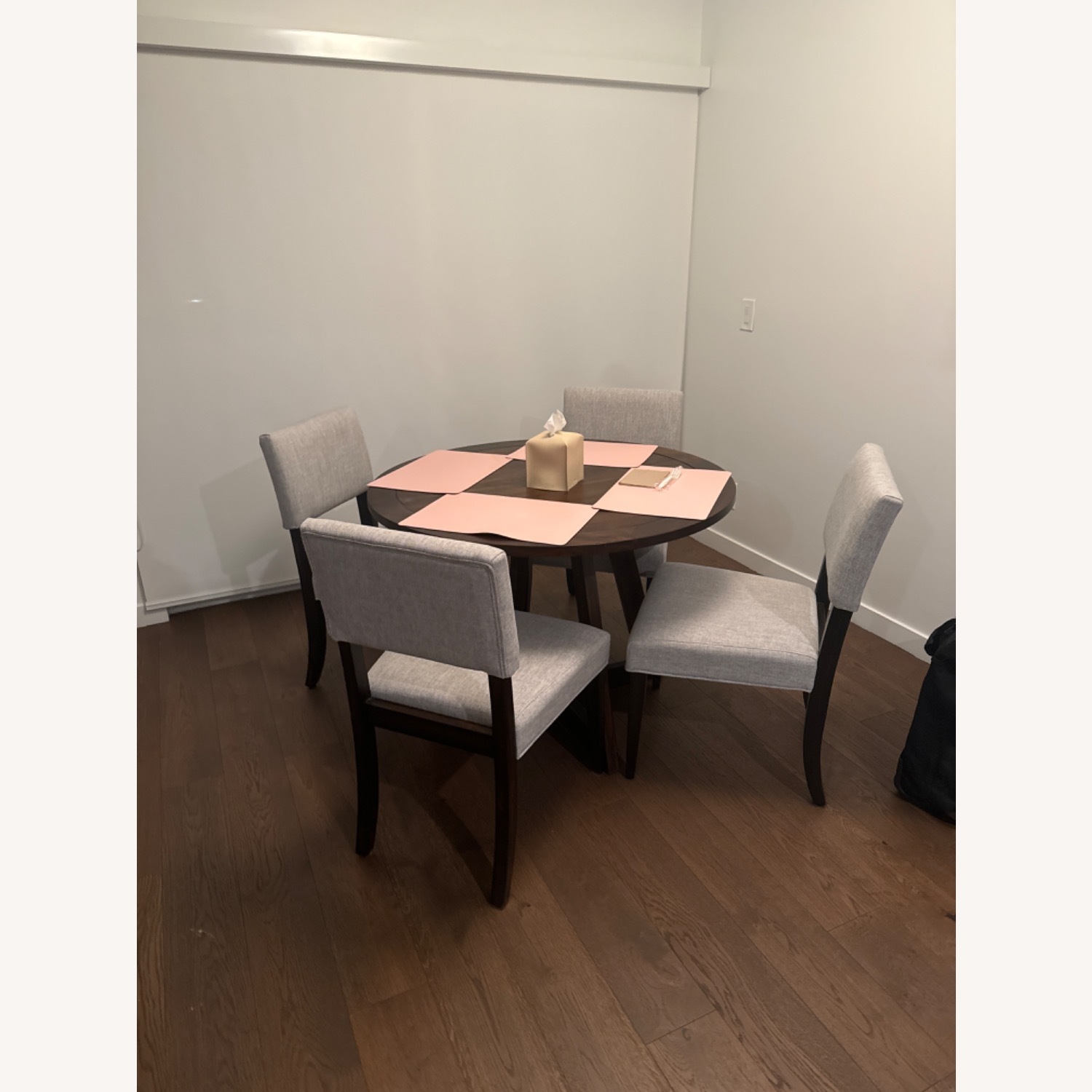 Living Spaces Table and 4 Chairs Set - image-1