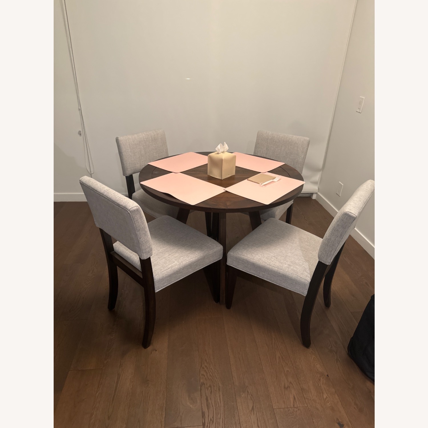 Living Spaces Table and 4 Chairs Set - image-2