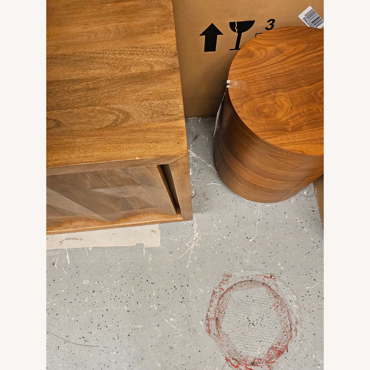 West Elm Carved Pattern Media Console (60") - image-6