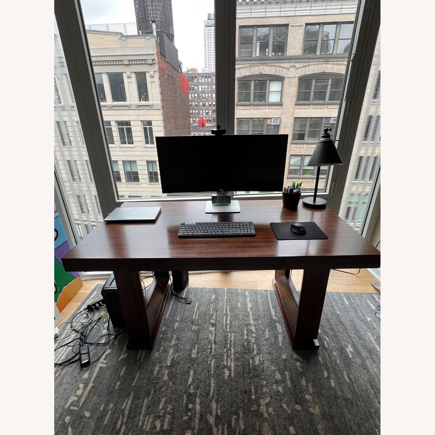 Global Views Open Block Writing Desk - image-4