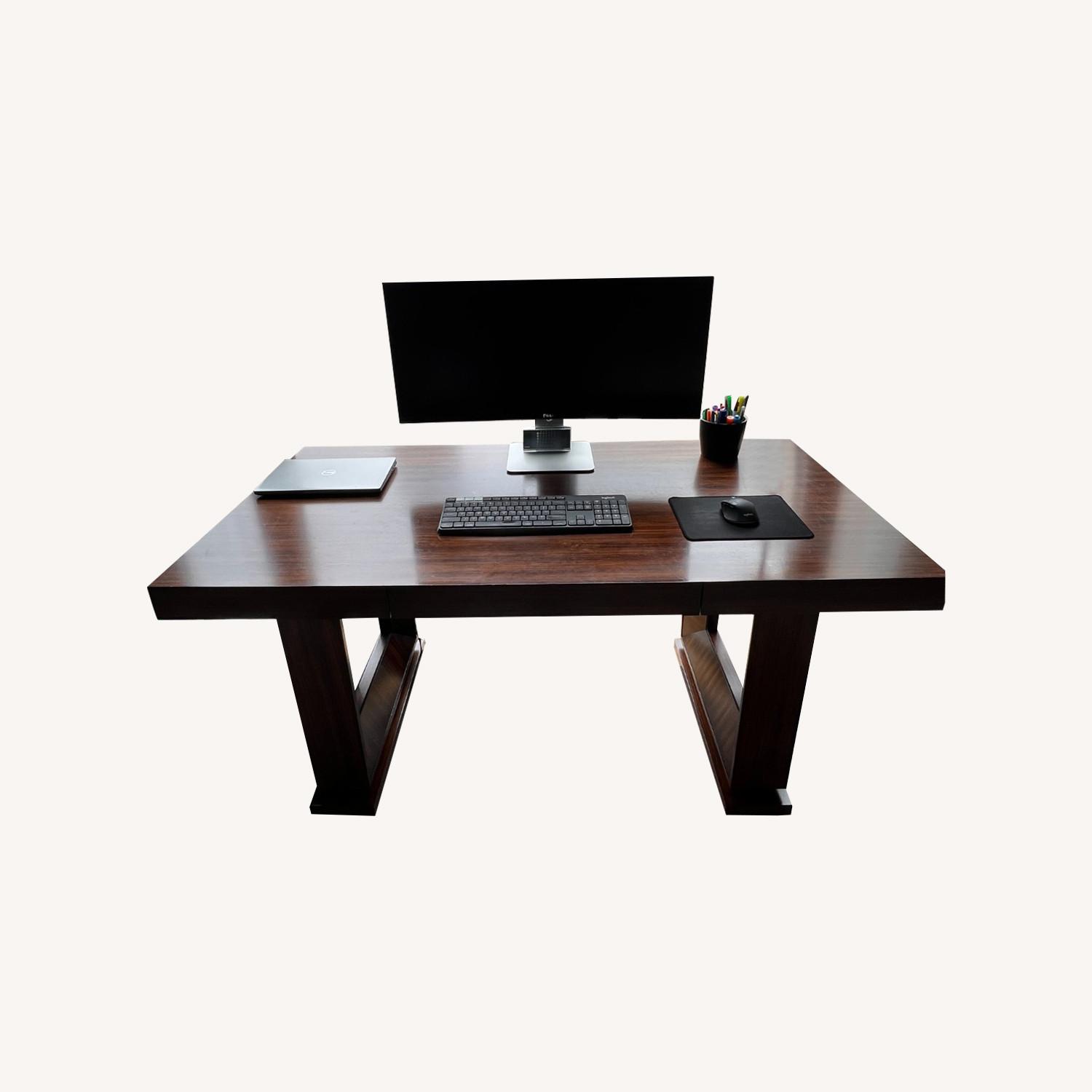 Global Views Open Block Writing Desk - image-0
