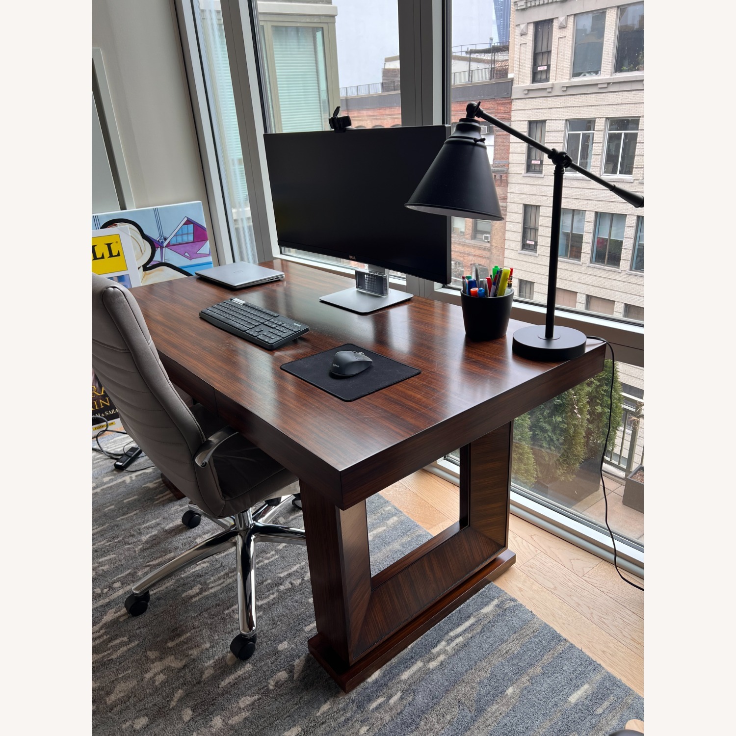 Global Views Open Block Writing Desk - image-10