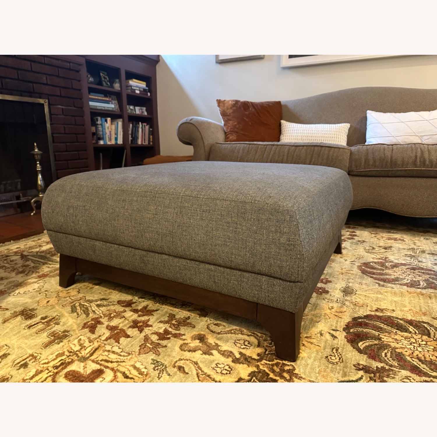 Article Ceni Ottoman in Hemlock Green - image-1