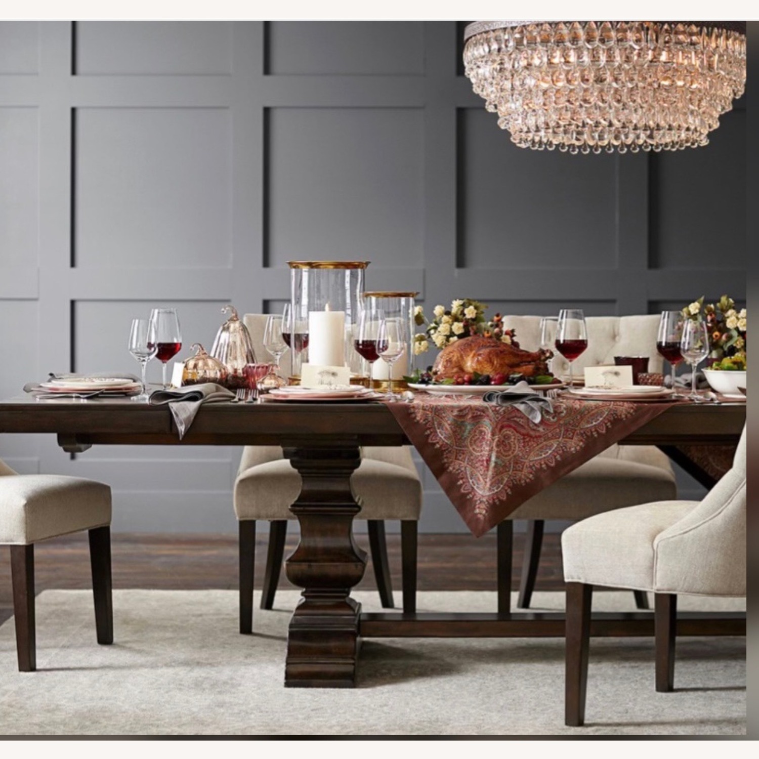 Bernhardt Design Contemporary Dining Table Set with Chairs - image-6