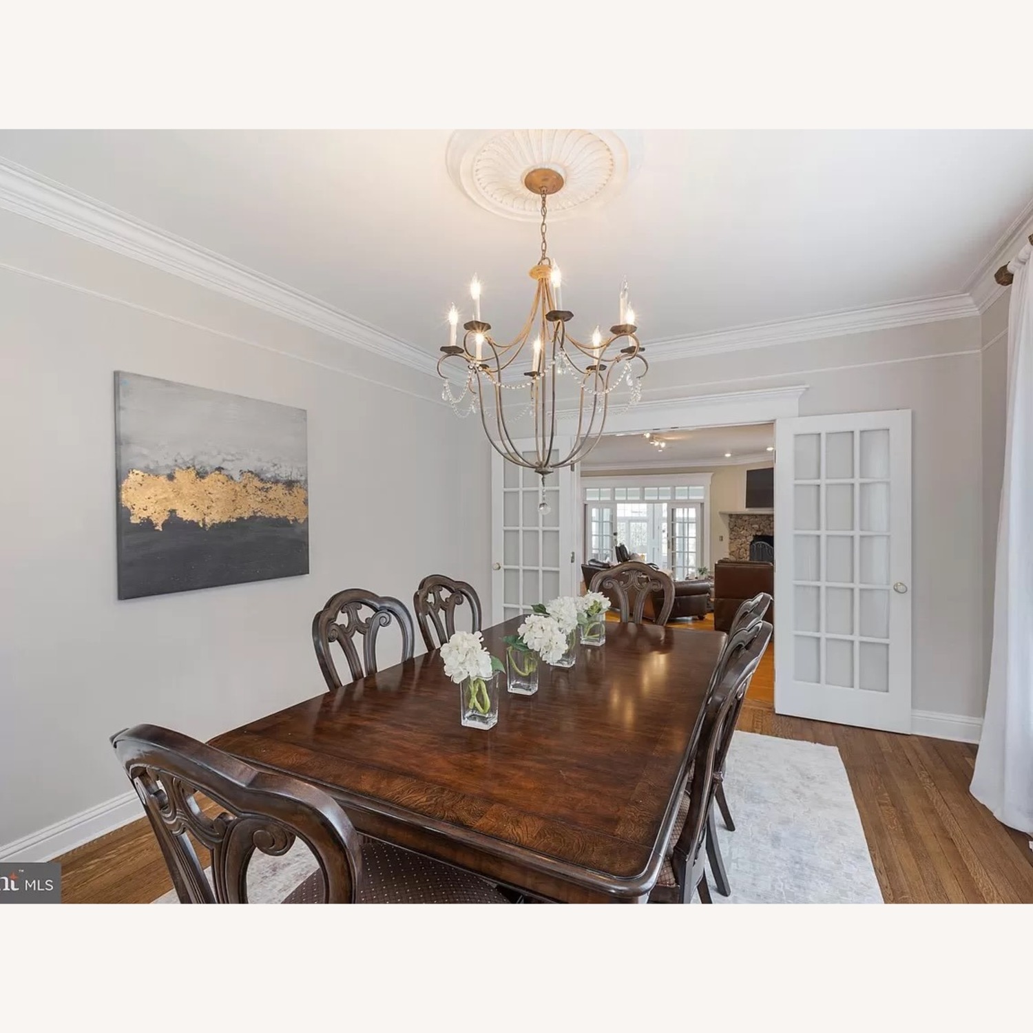 Bernhardt Design Contemporary Dining Table Set with Chairs - image-1