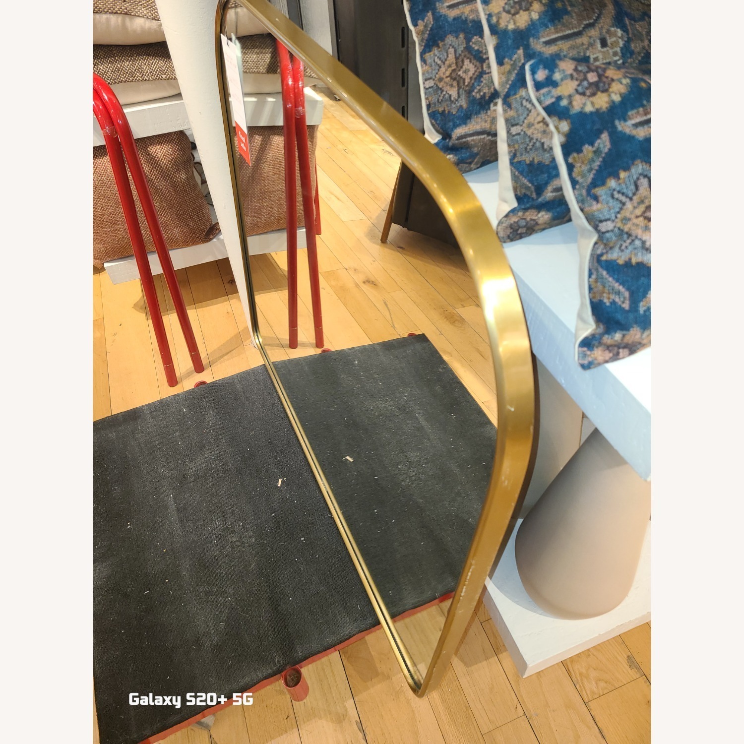 West Elm Streamline Wide Arched Wall Mirror - image-4