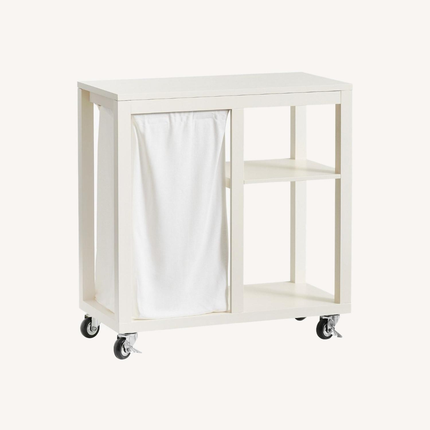 Pottery Barn Manchester Hamper Cart - image-0
