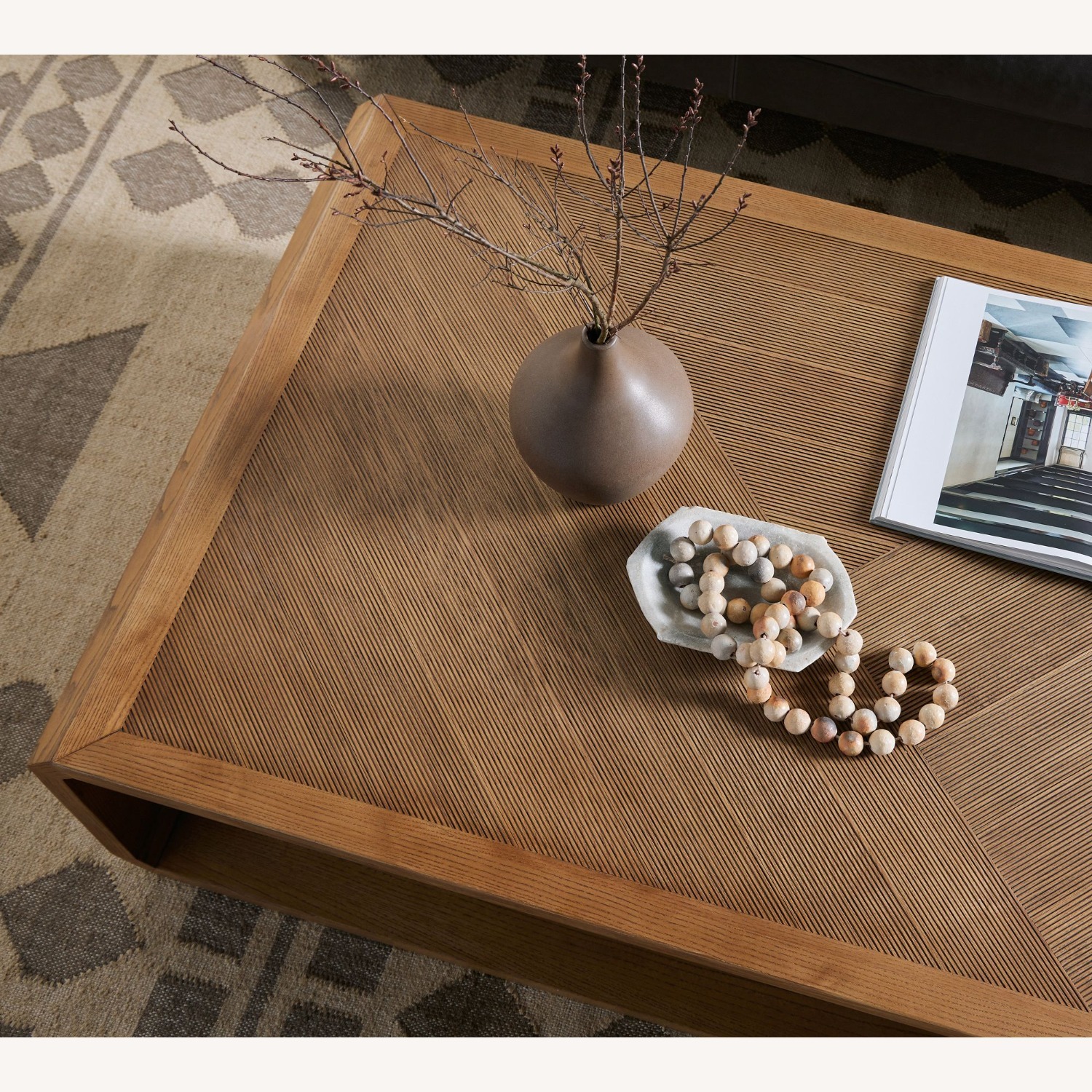 Pottery Barn Camden Rectangular Coffee Table (55") - image-8