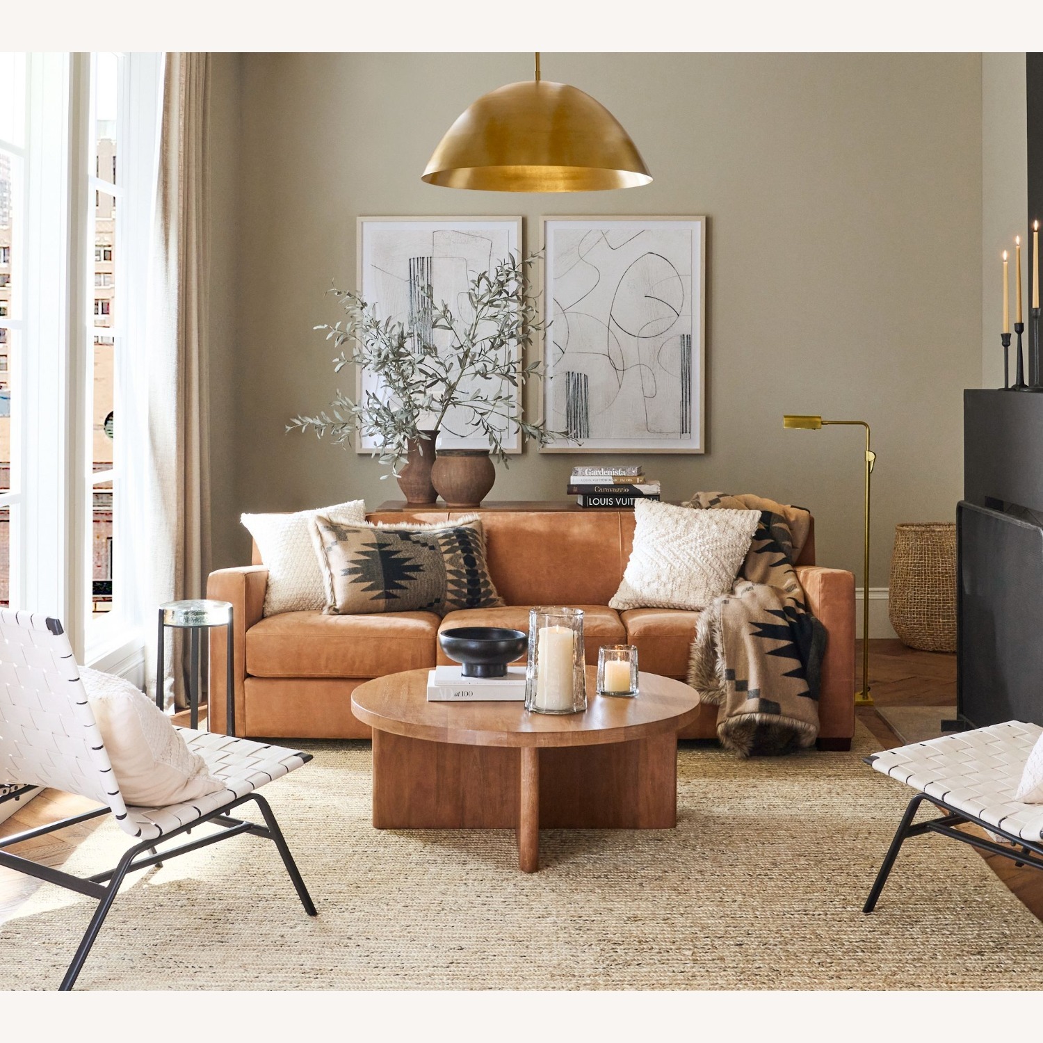 Pottery Barn Shay Woven Accent Chair - image-4