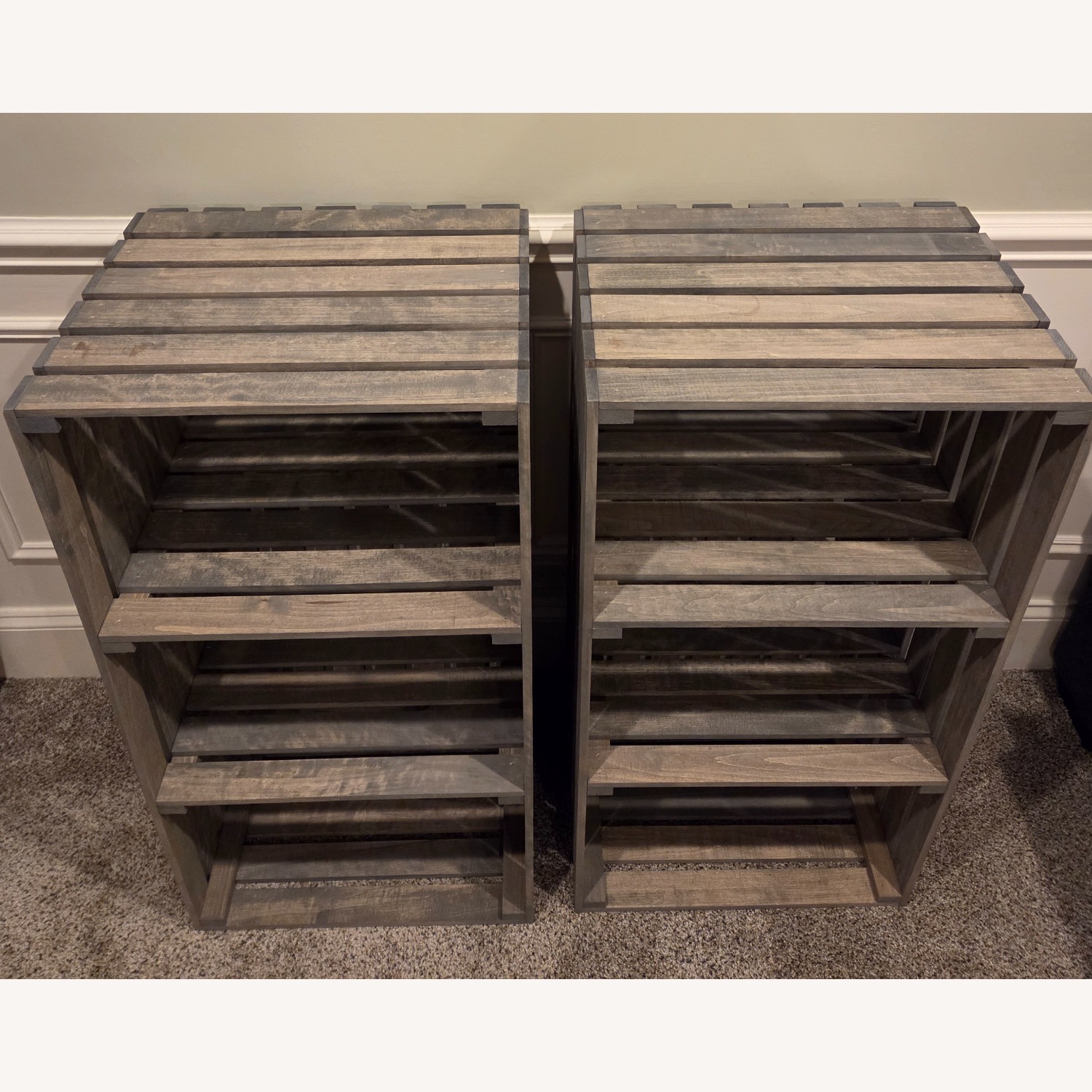 Wood Media Shelves - Record/Vinyl Storage - image-2