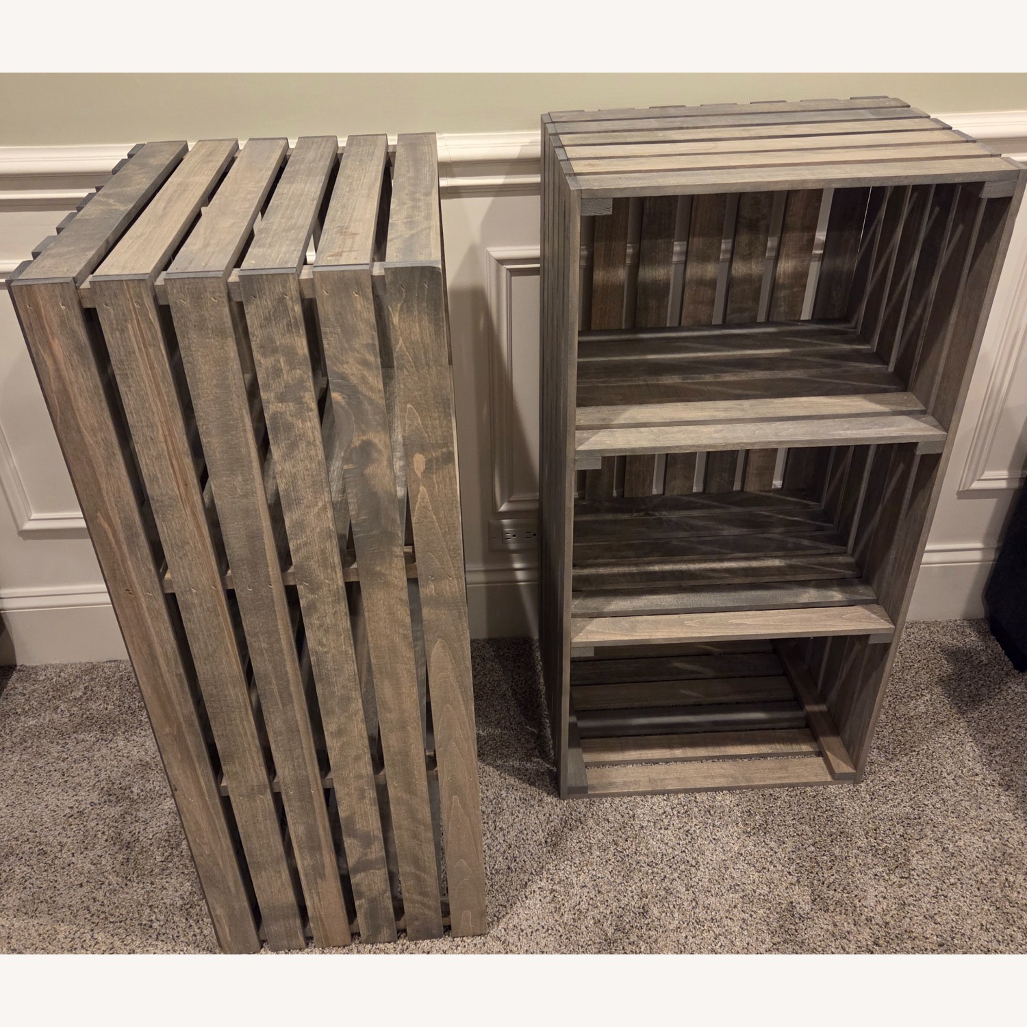 Wood Media Shelves - Record/Vinyl Storage - image-3