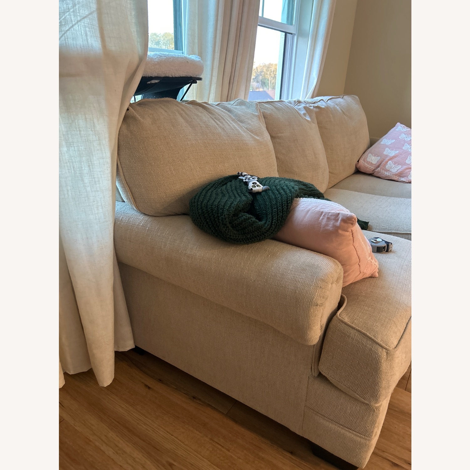 Ashley Furniture Valerani Beige Sofa - image-2