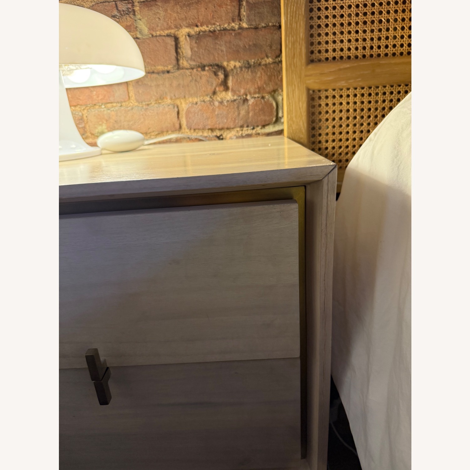 CB2 Lara Acacia Nightstand - image-7