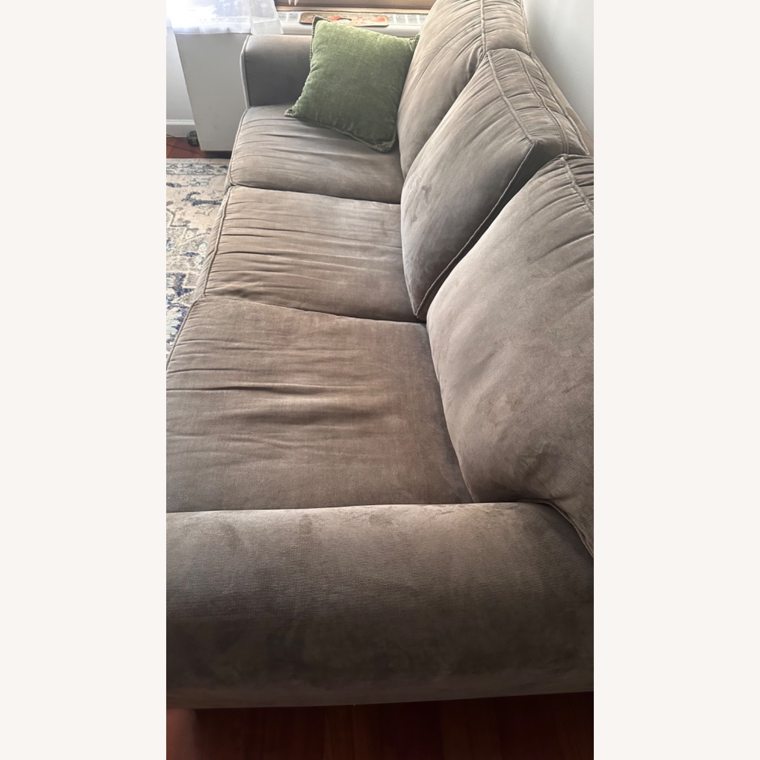 Raymour & Flanigan Artemis Gray 3 Seater Sofa - image-3