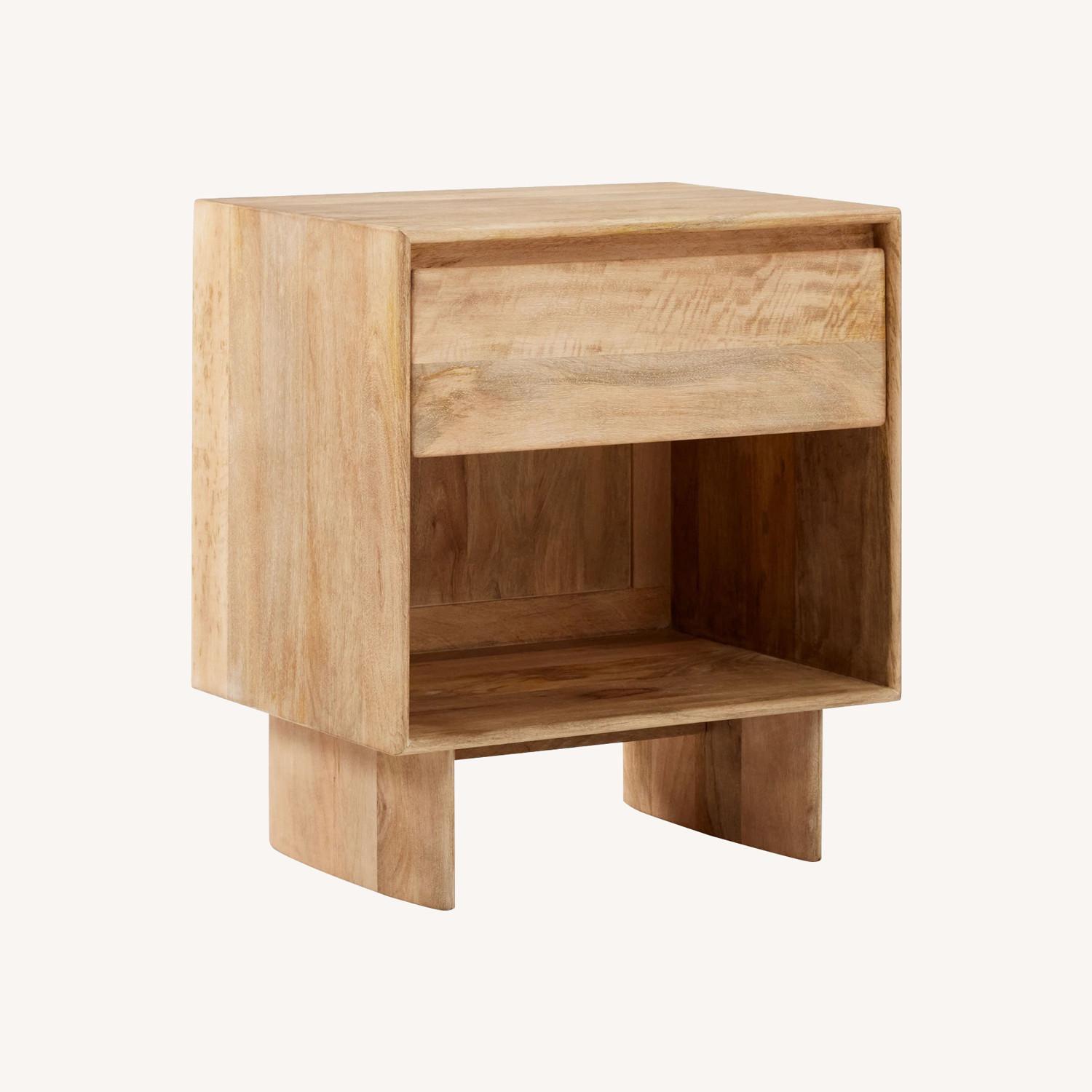 West Elm Anton Solid Wood Nightstand - image-0