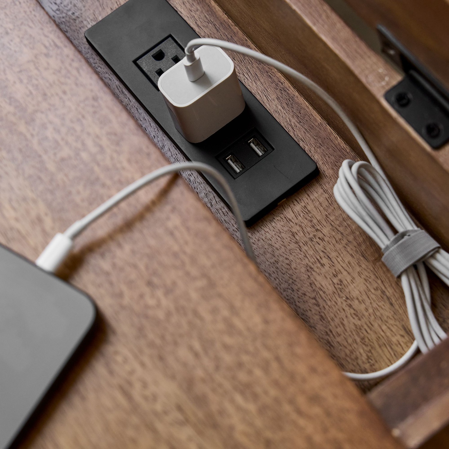 West Elm Anton Solid Wood Nightstand - image-1