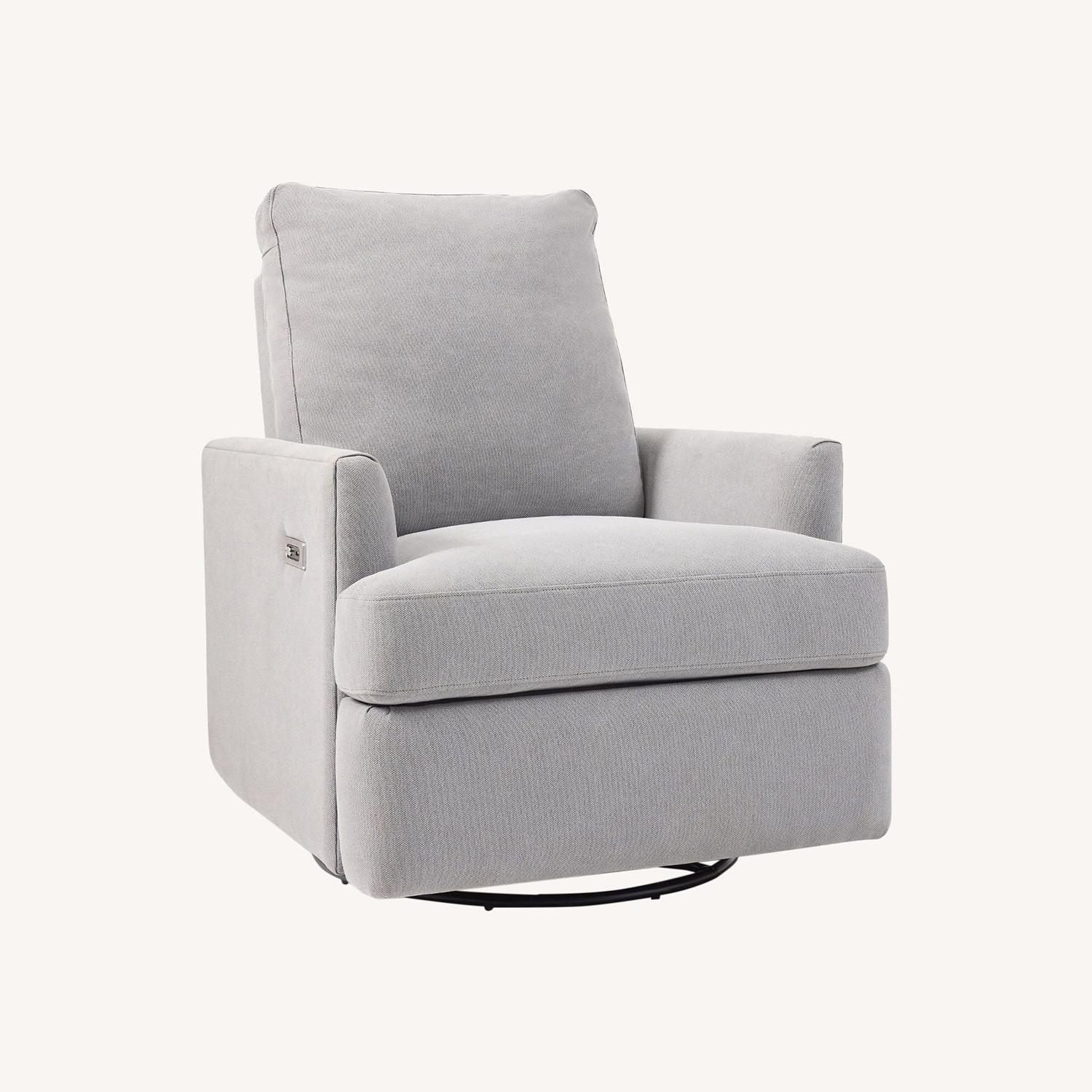 West Elm Haven Power Swivel Glider Recliner - image-0