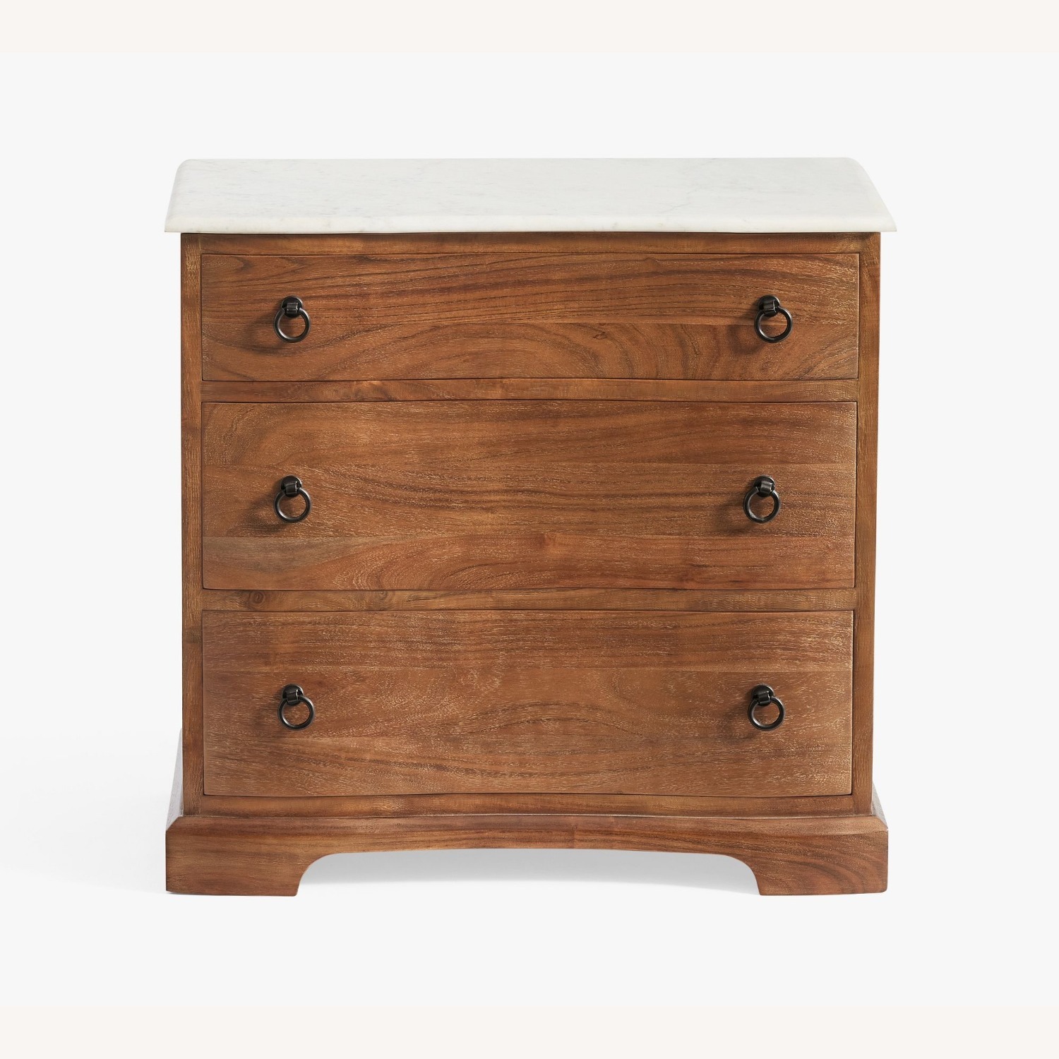 Pottery Barn Scarlett Marble Nightstand (28") - image-1