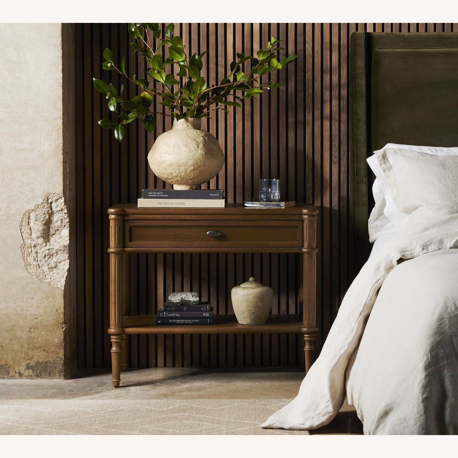 Pottery Barn Hugo Nightstand (32") - image-7