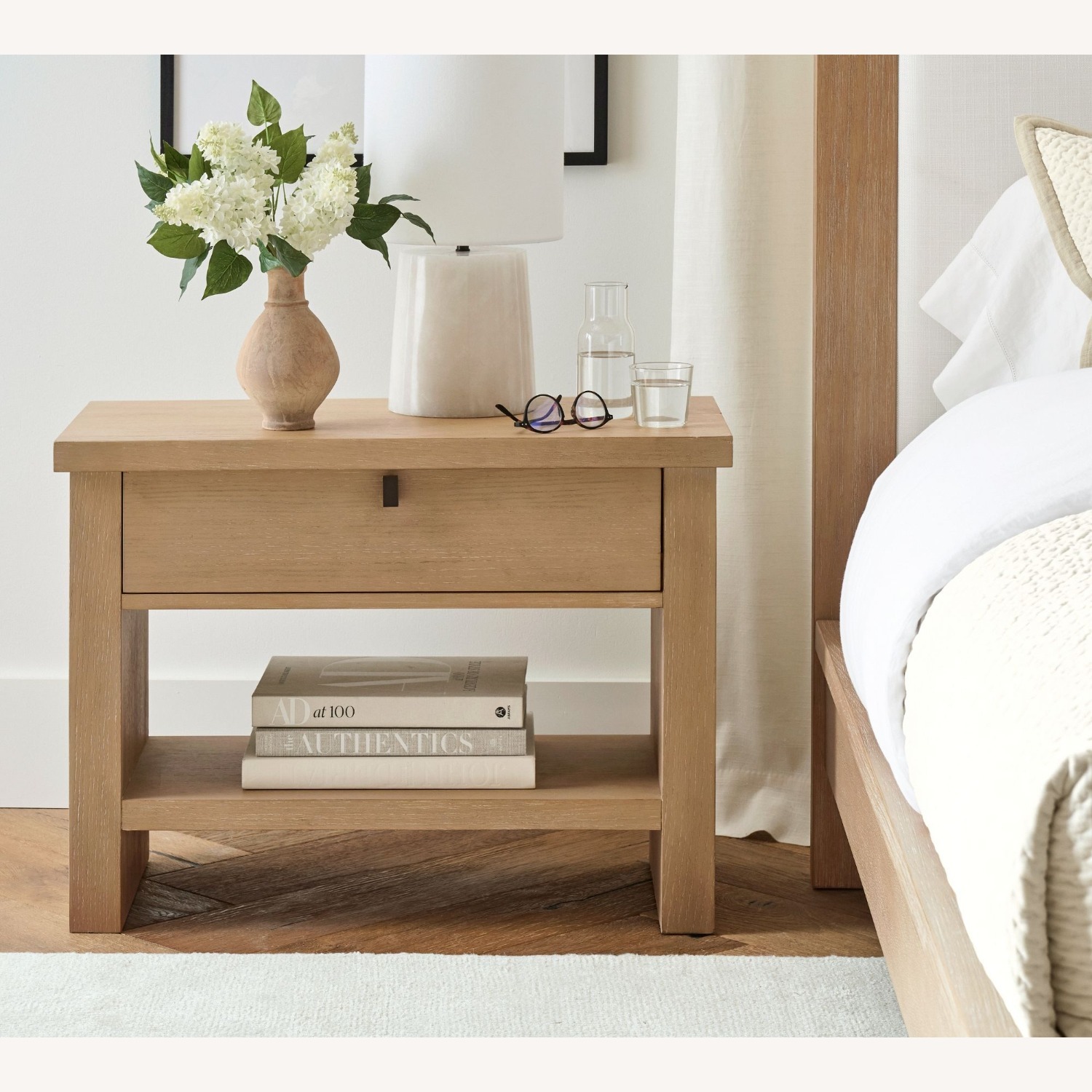 Pottery Barn Modern Farmhouse Nightstand (33") - image-5