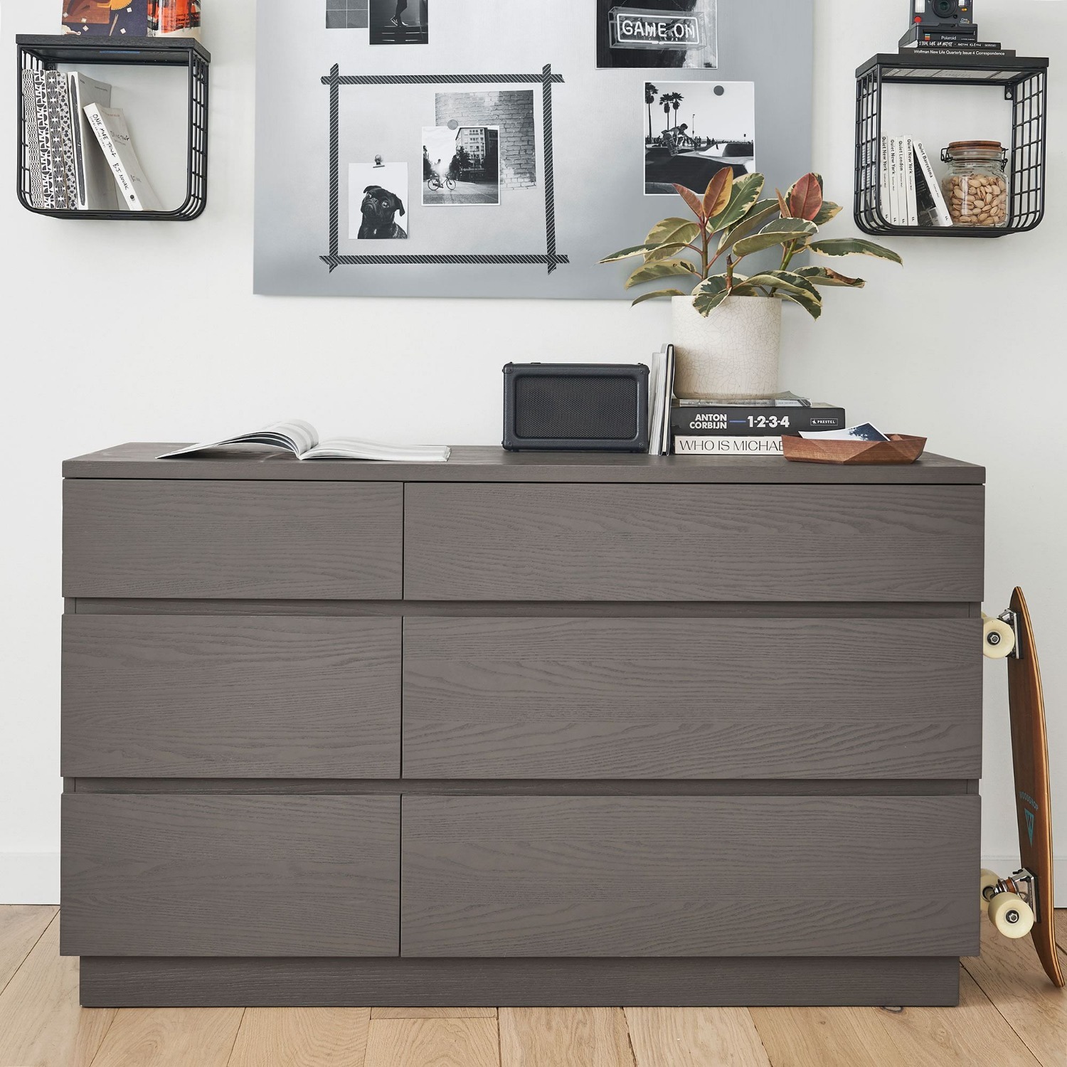 Pottery Barn Teen Bowen 6-Drawer Wide Dresser - image-2