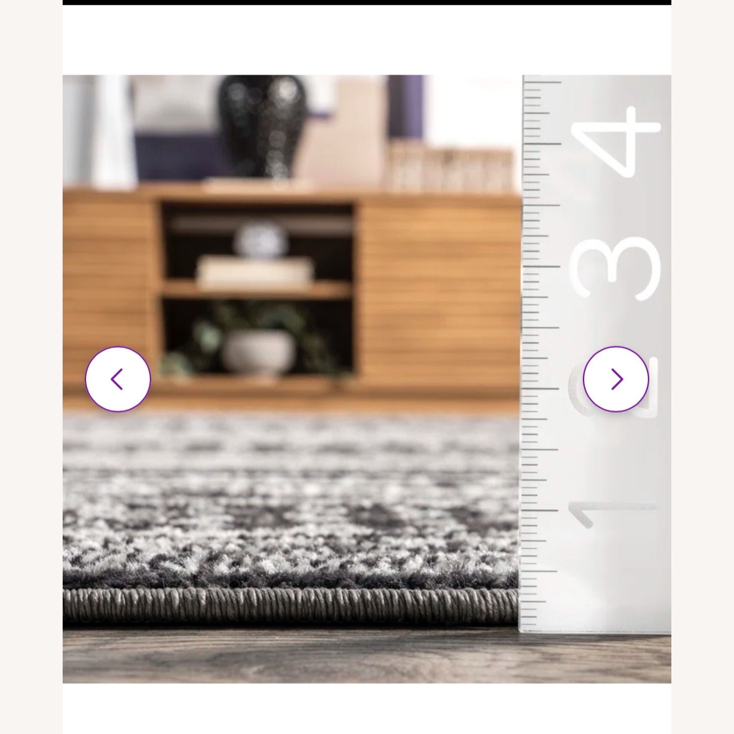 Cazadores Geometric Rug with Pad - image-8