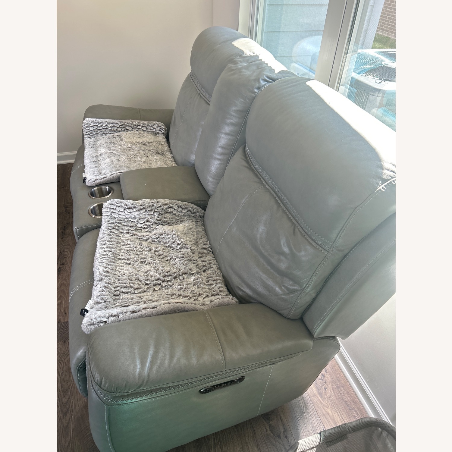 Havertys Leather Recliners - image-3