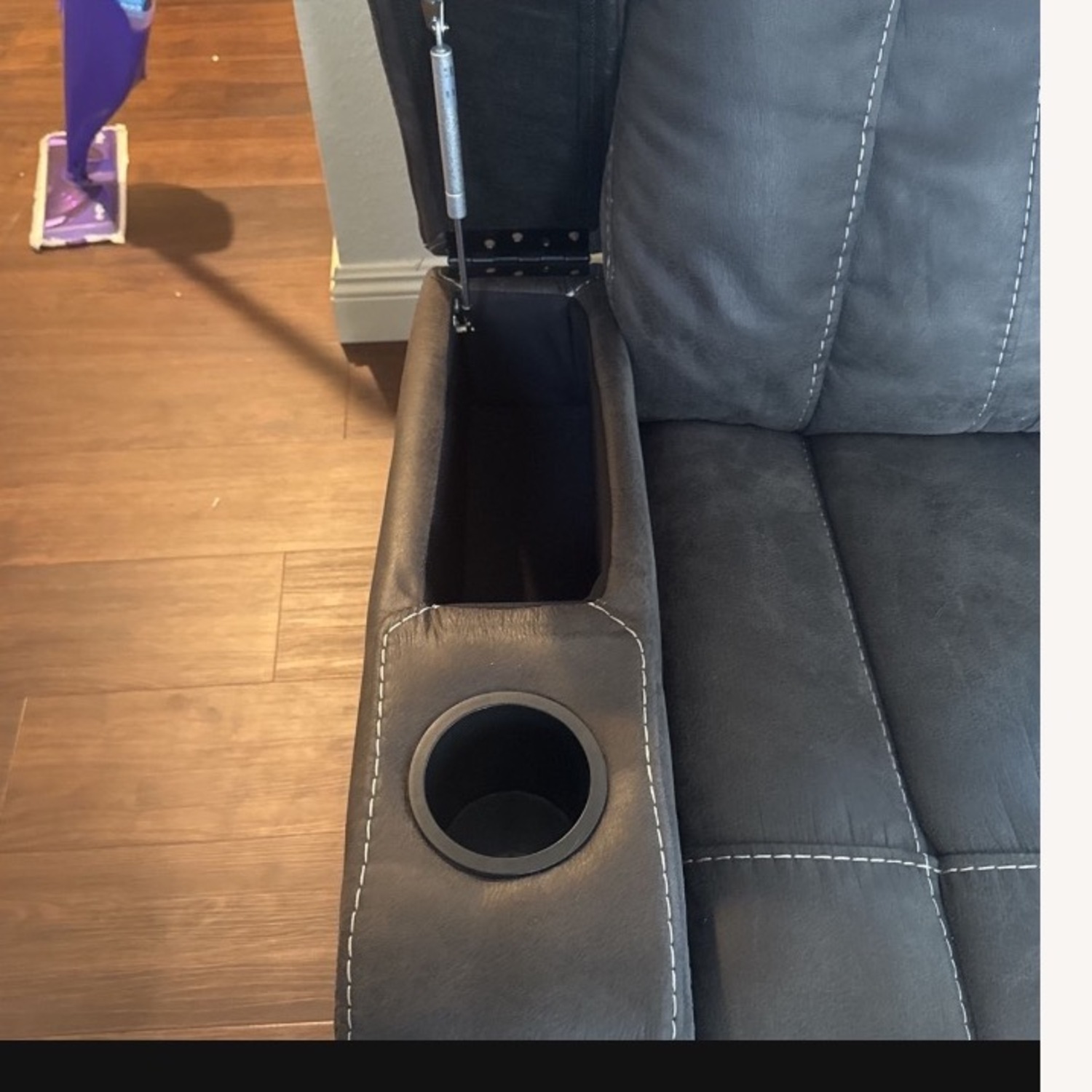 Bob's Discount Furniture Viking Reclining Sofa  - image-3