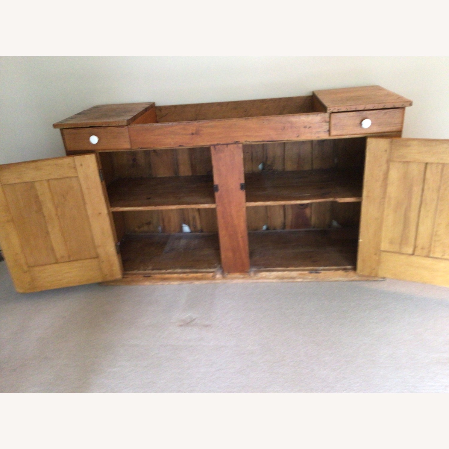 Rustic Country Dry Sink. Circa 1900. - image-3