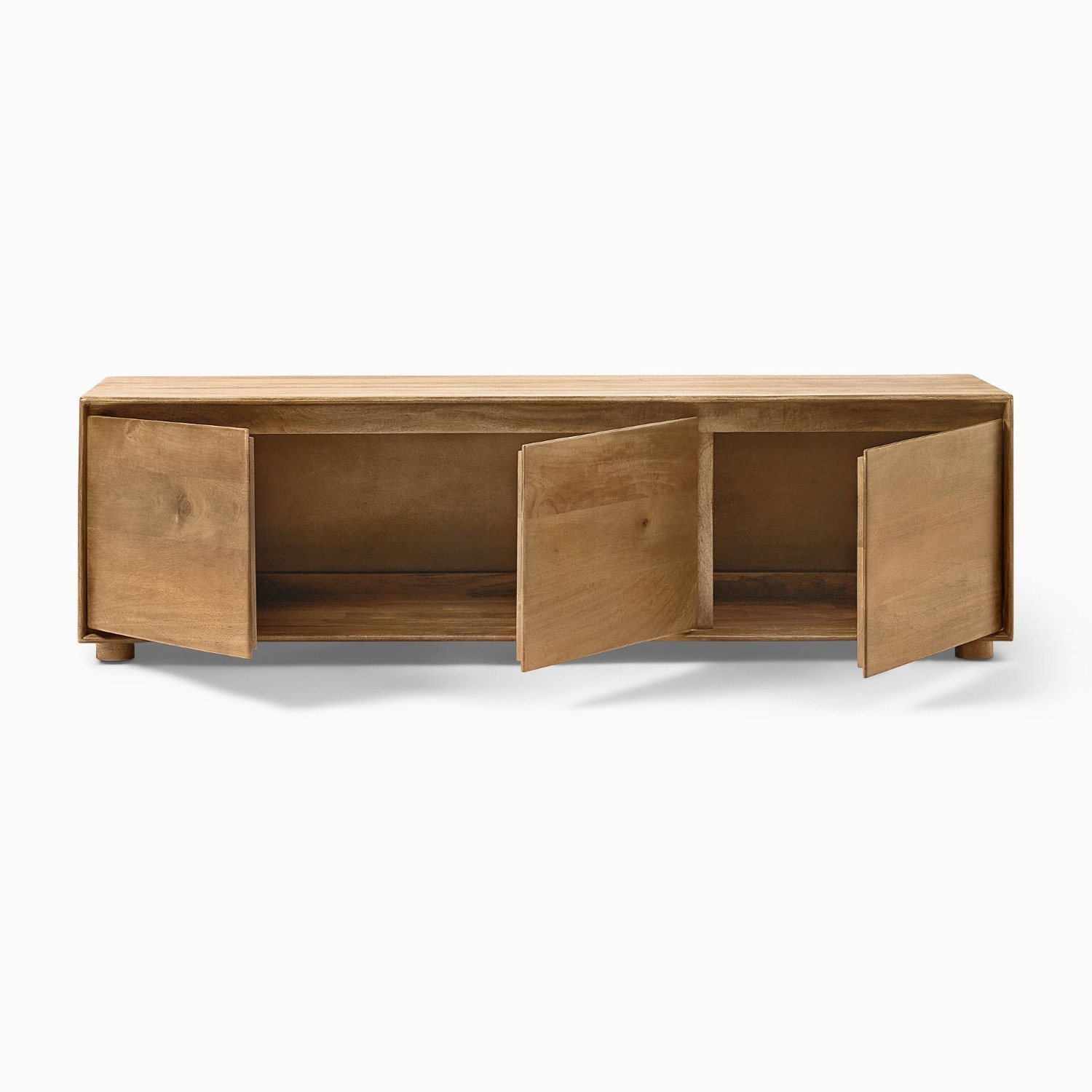 West Elm Anton Solid Wood Entryway Bench - image-1