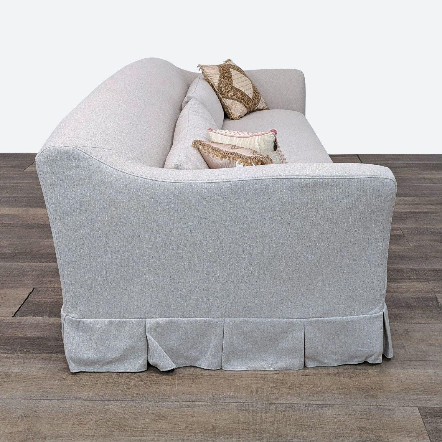 Crate & Barrel Crawford Grande Slipcovered Sofa  - image-3