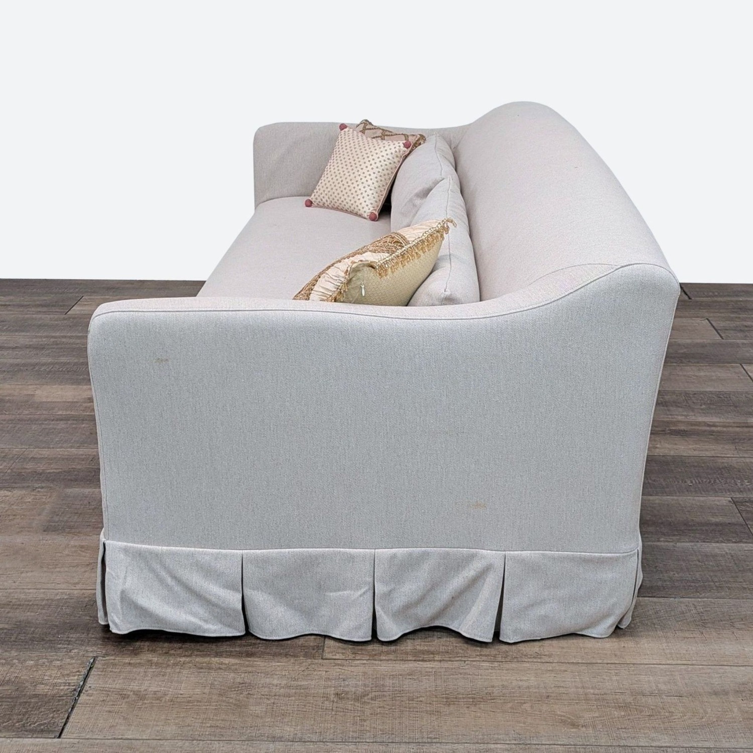 Crate & Barrel Crawford Grande Slipcovered Sofa  - image-5