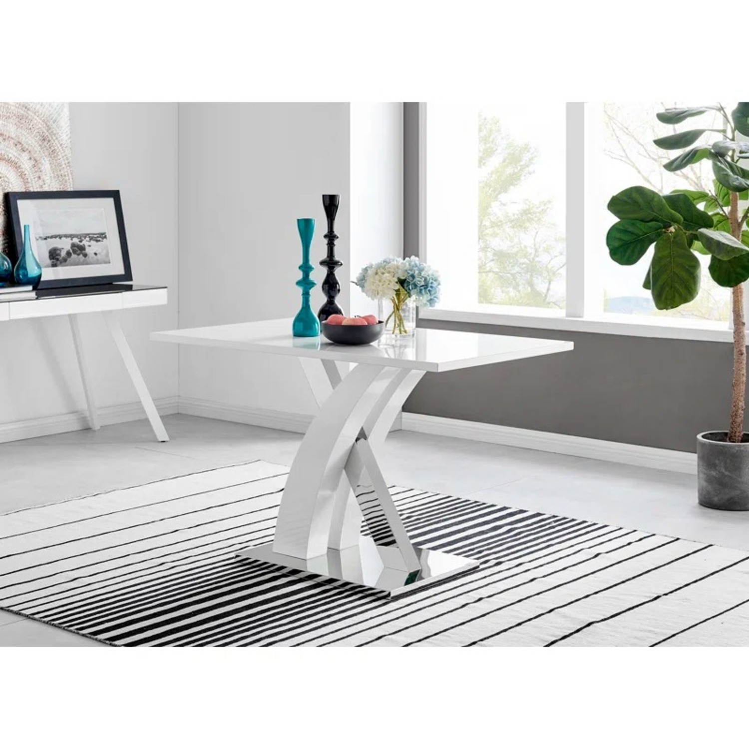 Wayfair Dining Table Set with 4  Dining Chairs - image-4