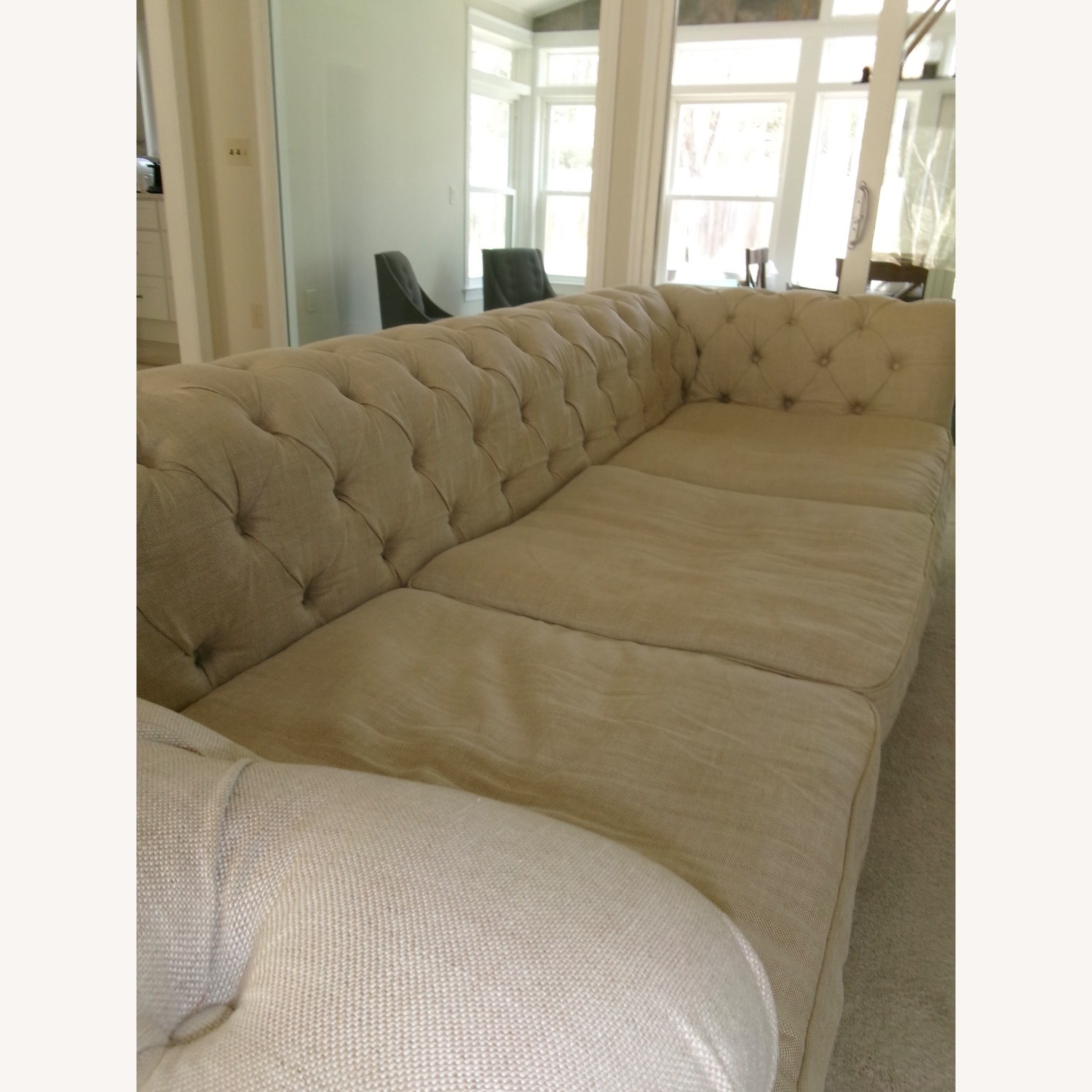 Restoration Hardware 10' Kensington Sofa - image-8