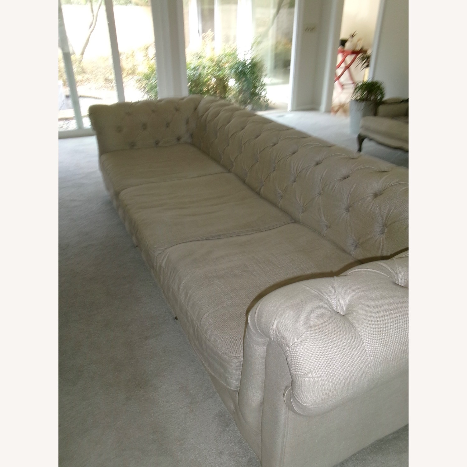 Restoration Hardware 10' Kensington Sofa - image-7