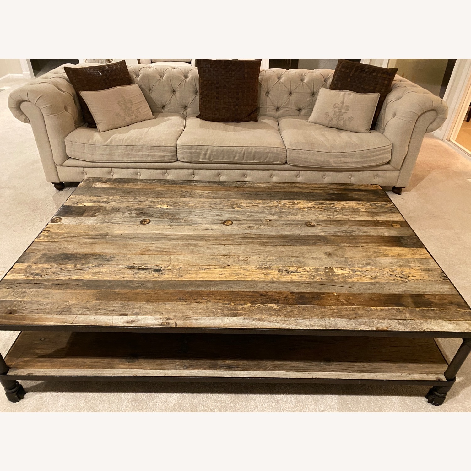 Restoration Hardware 10' Kensington Sofa - image-1