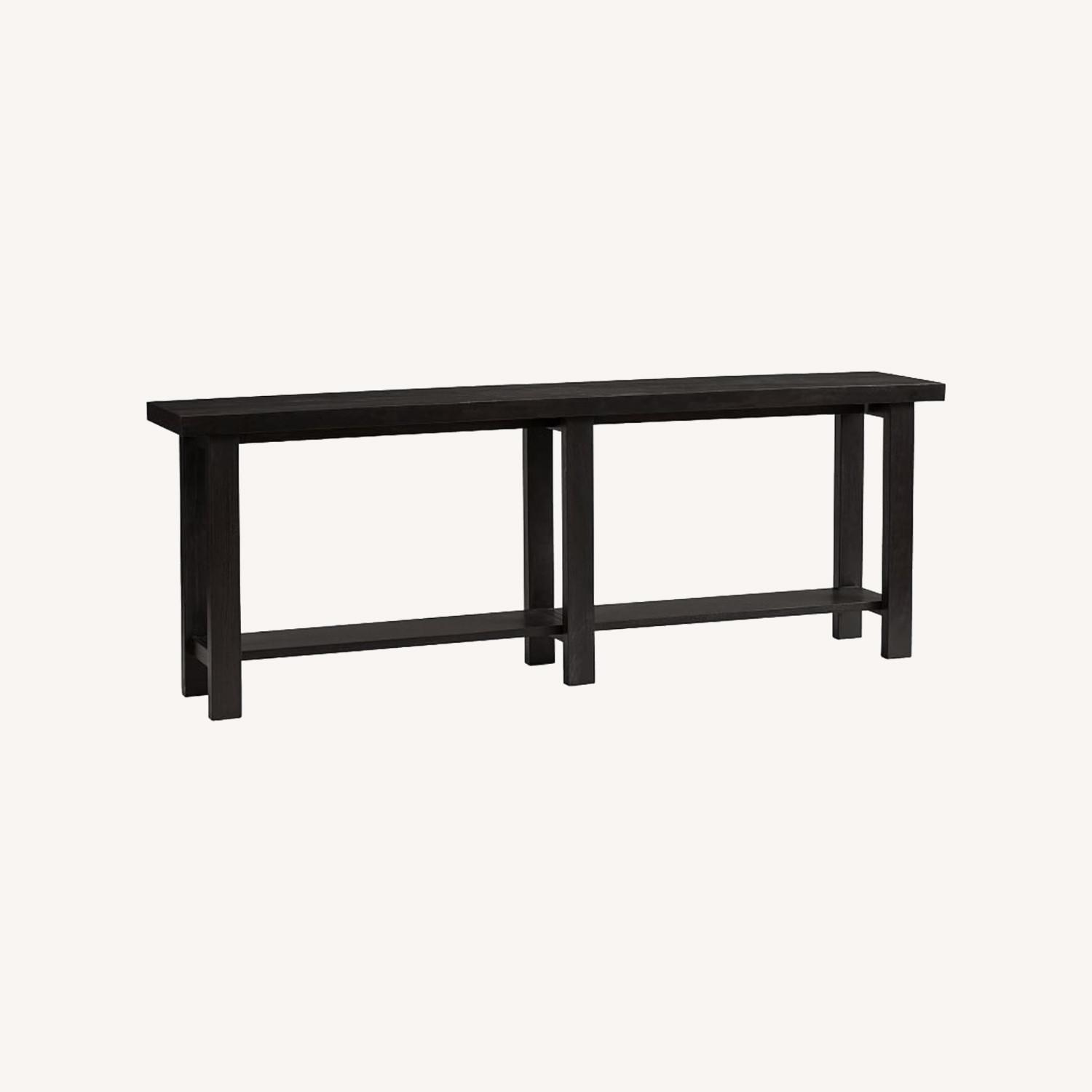 Pottery Barn Reed Grand Console Table - image-0
