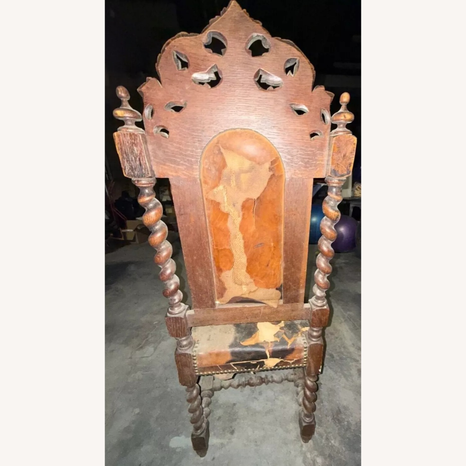 Antique French Renaissance Dining Chairs - image-8