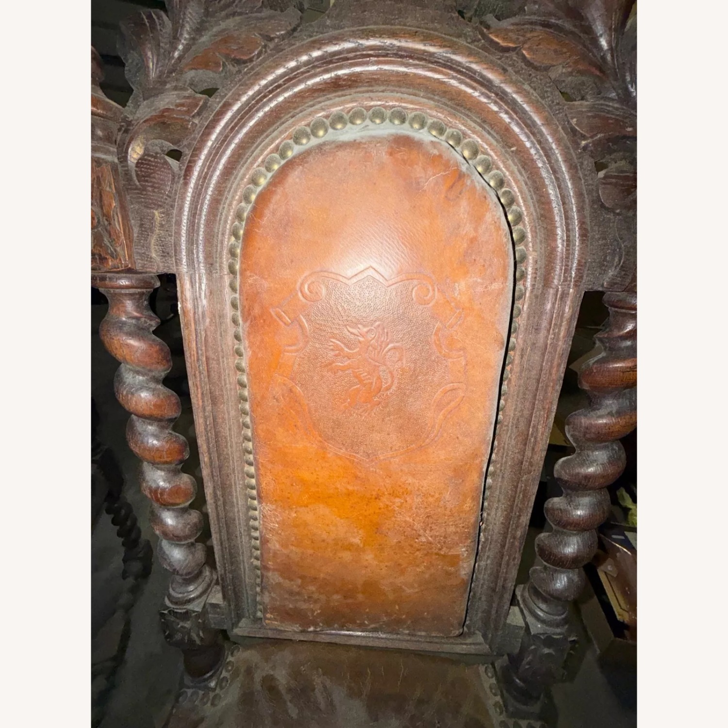 Antique French Renaissance Dining Chairs - image-6