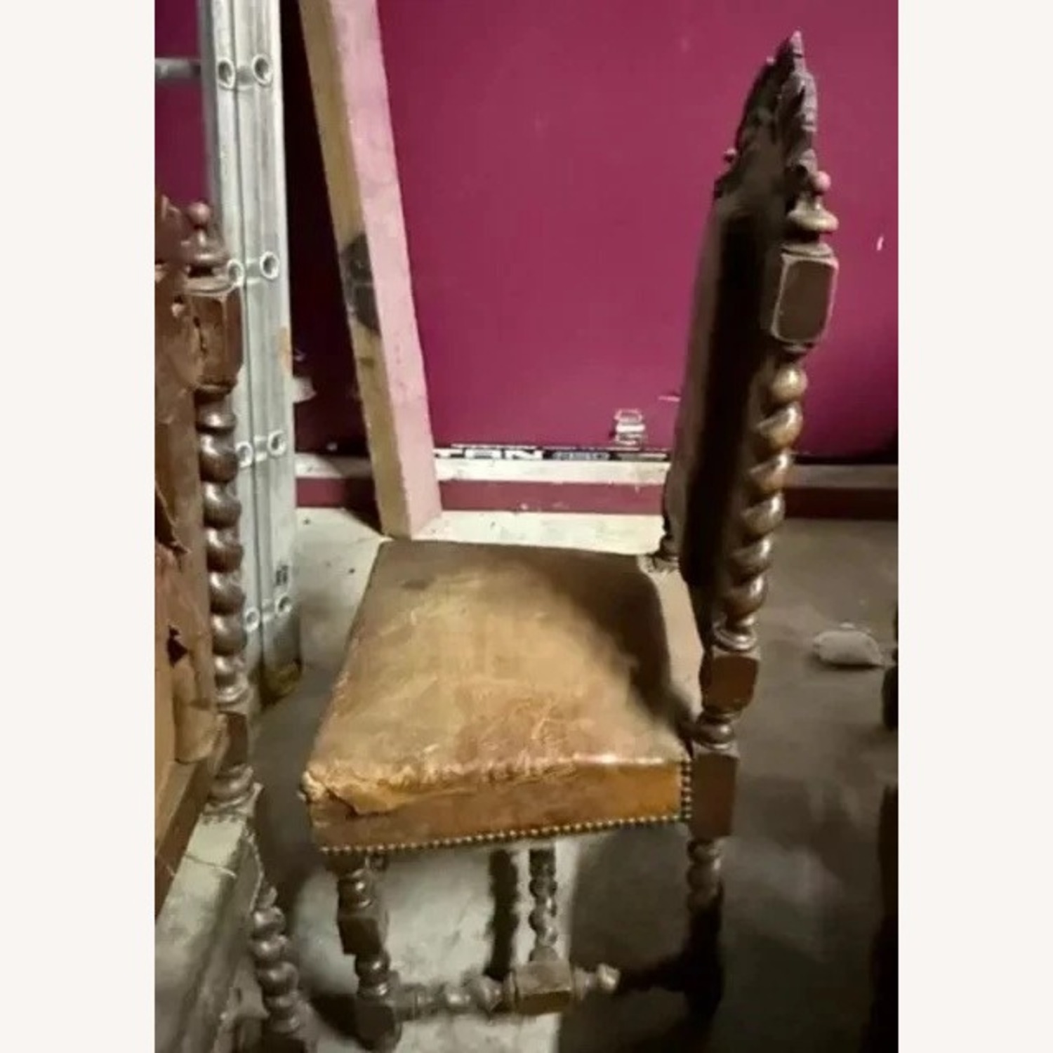 Antique French Renaissance Dining Chairs - image-14