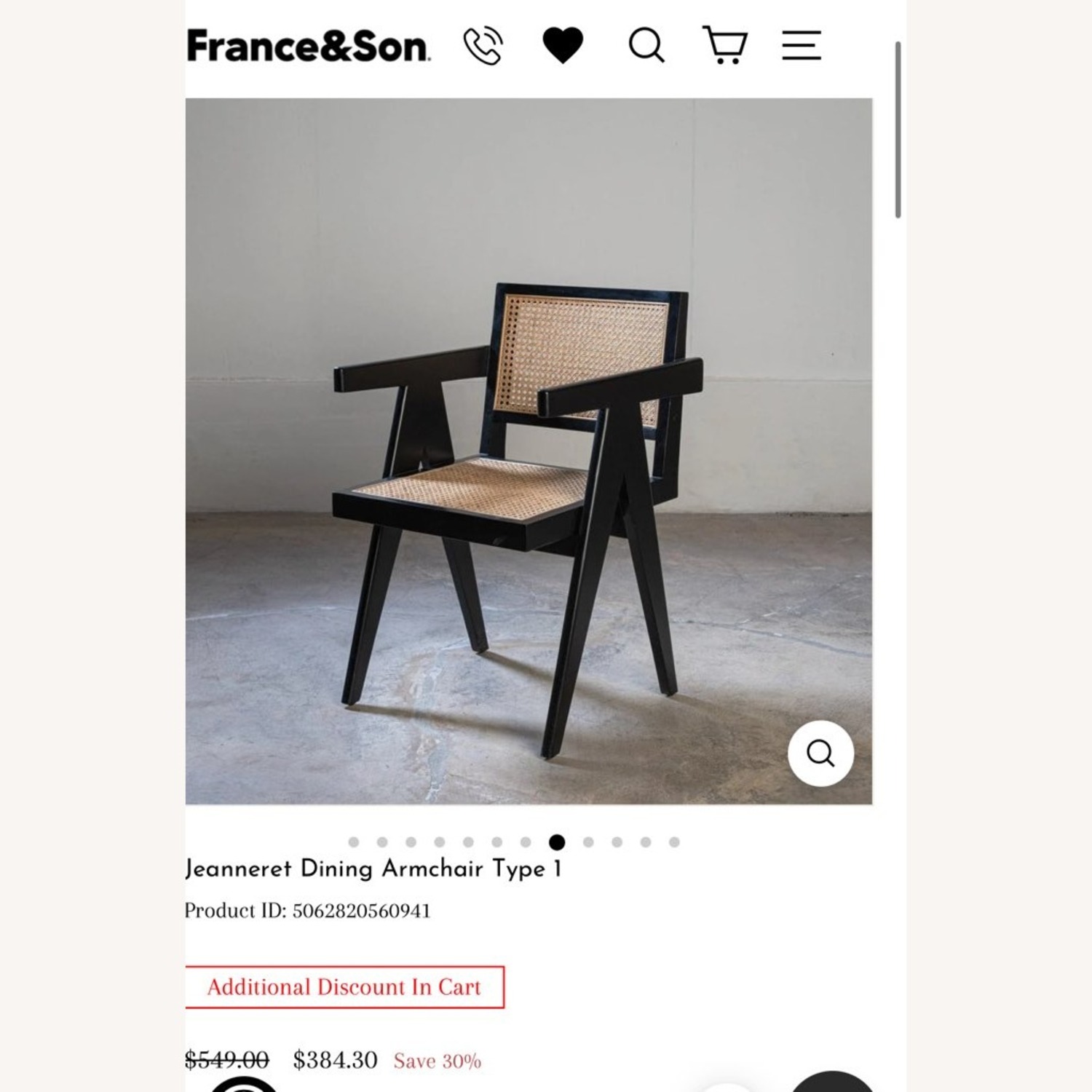 France and Son Jeanneret Dining Chairs 2 - image-3