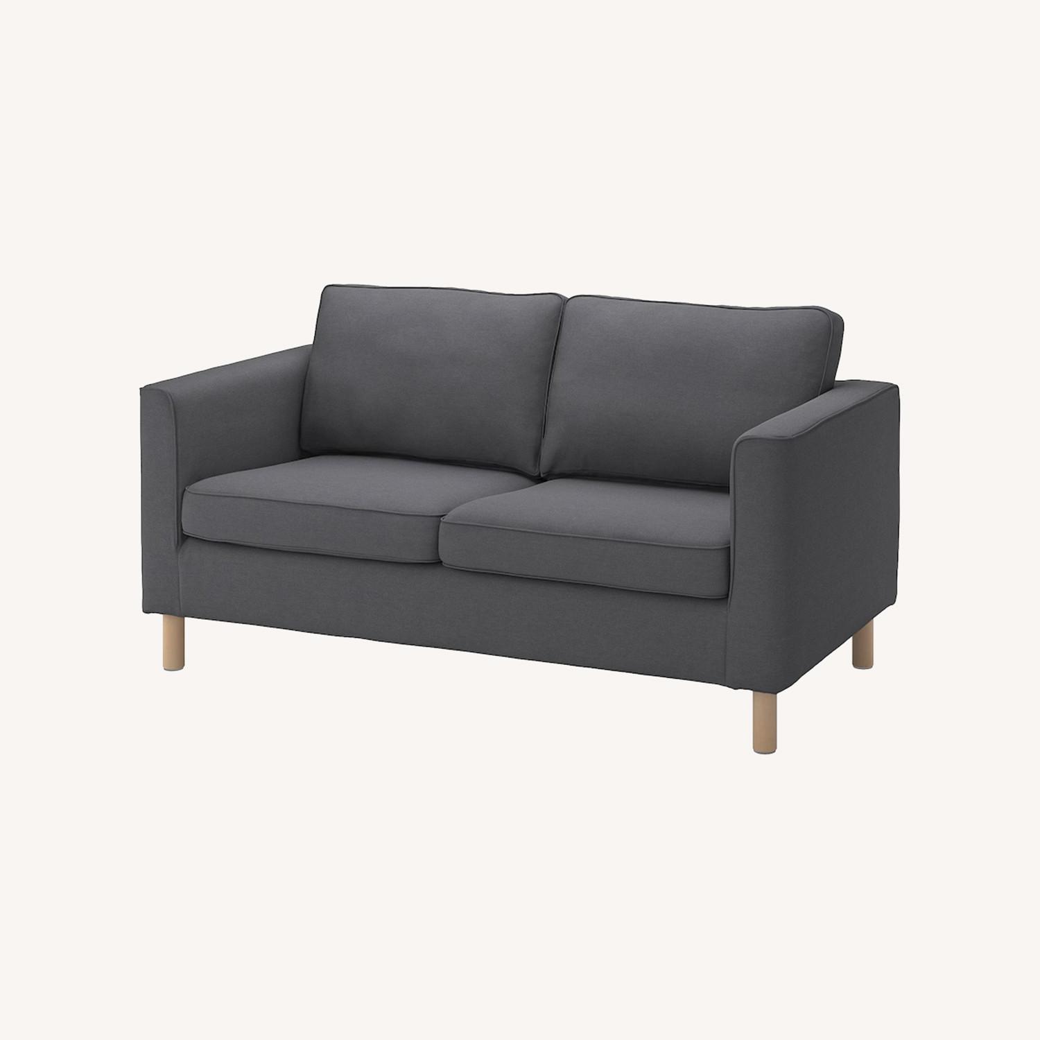 IKEA PÄRUP Loveseat 65" Vissle Gray - image-0