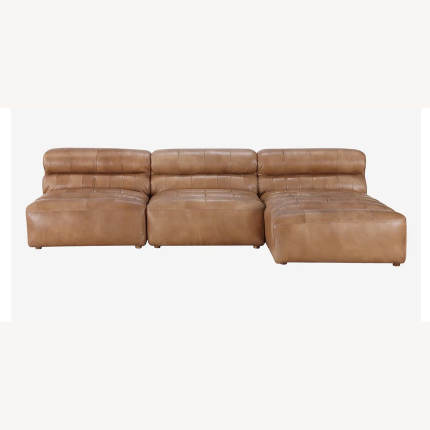 Modular Ramsay Leather Sectional - image-7
