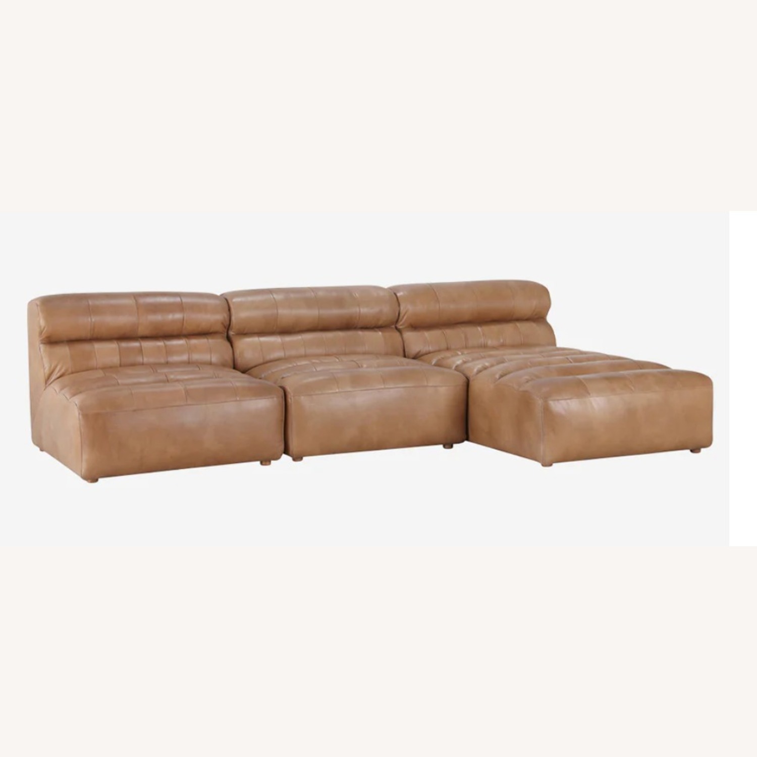 Modular Ramsay Leather Sectional - image-9