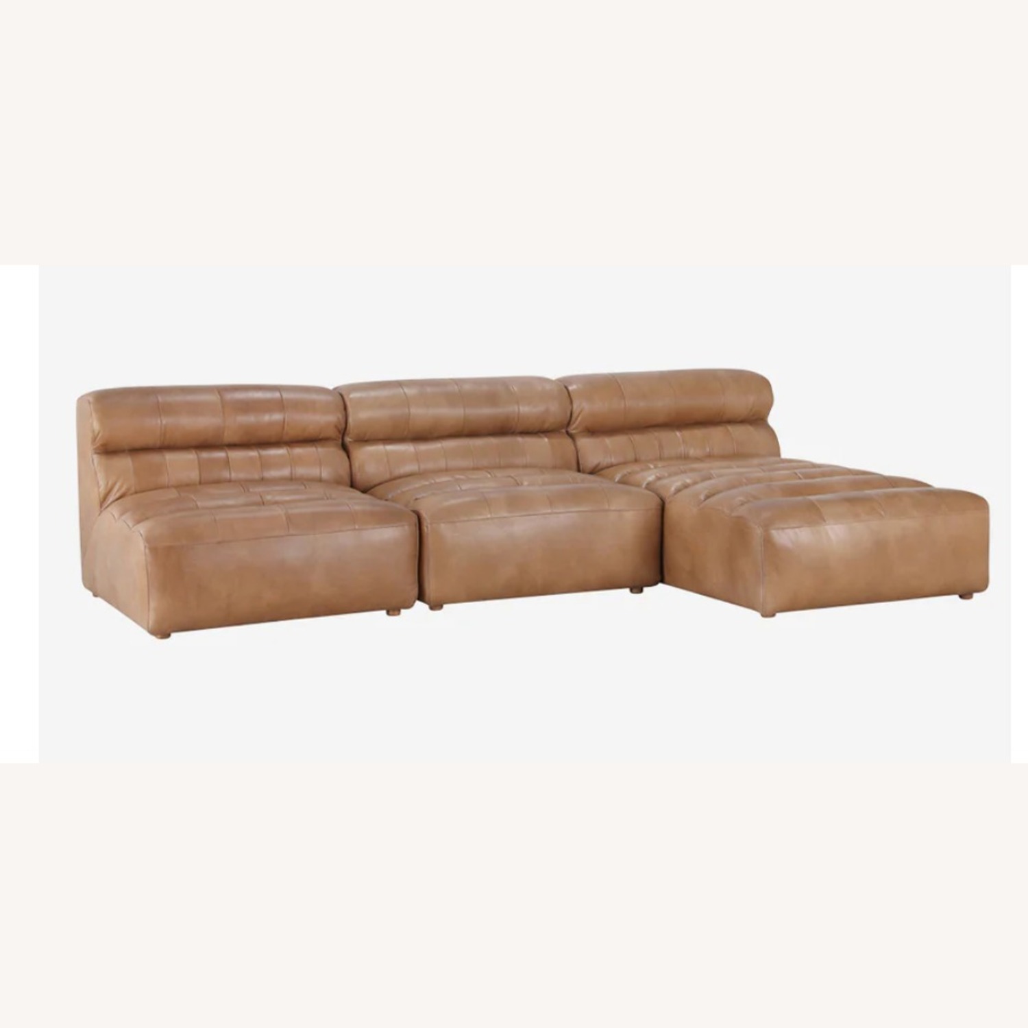 Modular Ramsay Leather Sectional - image-8